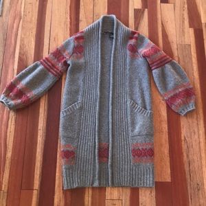 Oversized winter coat